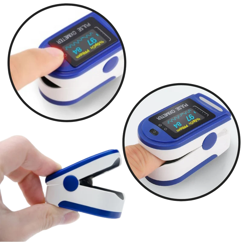 Digitaler Fingerpulsoximeter - Schnelle Sauerstoffmessung