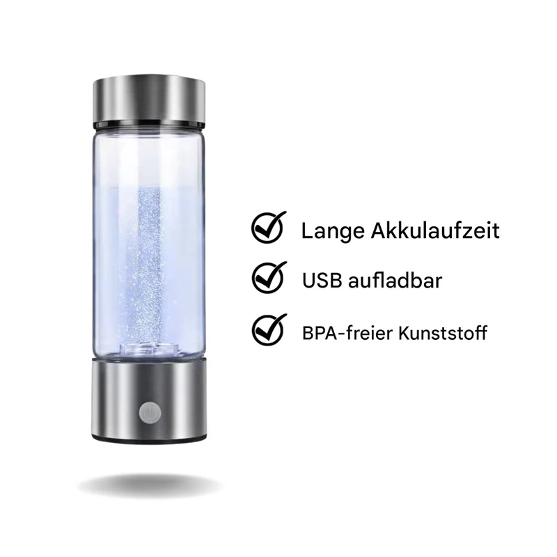 Unisex Wasserflasche mit Wasserstoff – Verbesserte Hydration