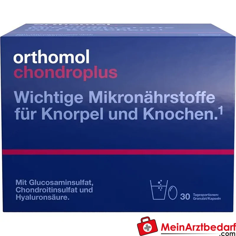 Orthomol chondroplus mit Vitamin C Granulat und Kapseln 30 St.