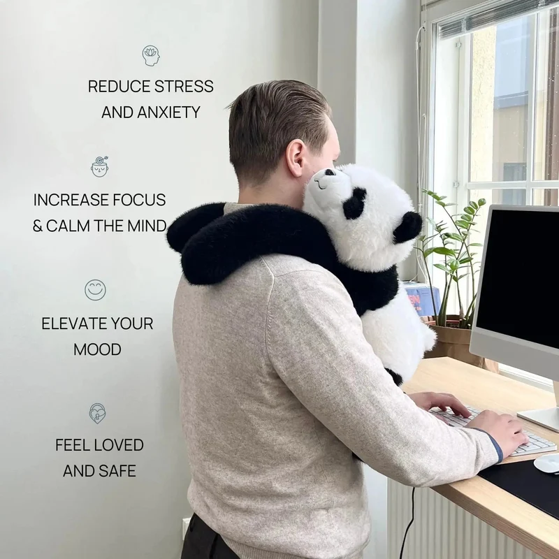 Unisex CalmCuddle Ruhige Umarmung Plüsch – Stressabbau & Fokus