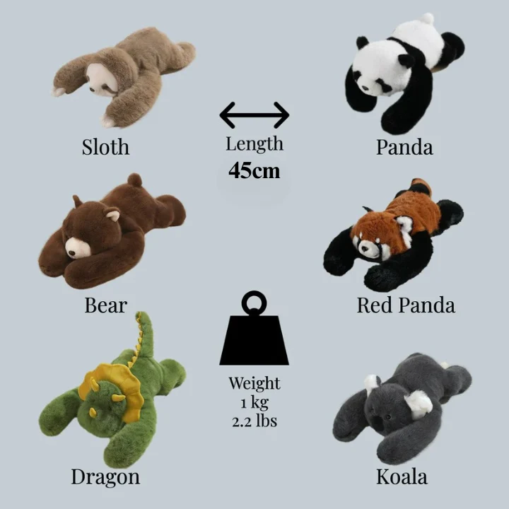 Unisex CalmCuddle Ruhige Umarmung Plüsch – Stressabbau & Fokus