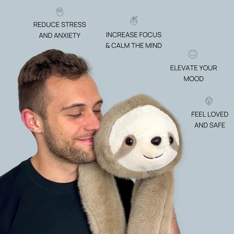 Unisex CalmCuddle Ruhige Umarmung Plüsch – Stressabbau & Fokus