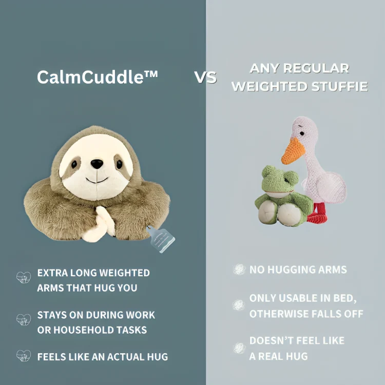 Unisex CalmCuddle Ruhige Umarmung Plüsch – Stressabbau & Fokus