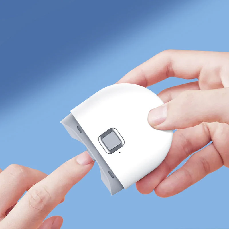Elektrischer Nageltrimmer | Automatisch und Tragbar Weiße Modell