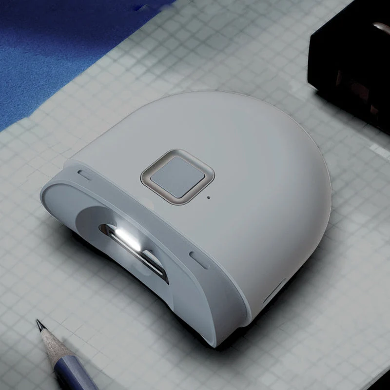Elektrischer Nageltrimmer | Automatisch und Tragbar Weiße Modell