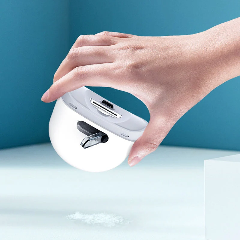 Elektrischer Nageltrimmer | Automatisch und Tragbar Weiße Modell
