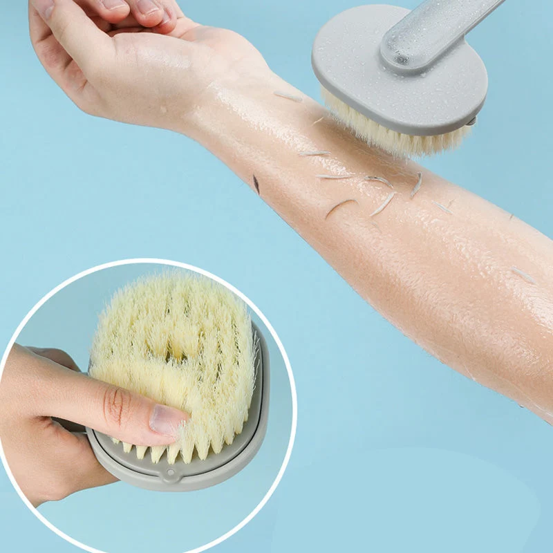 Lange Griff-Bade-Massagenbürste - Peeling und Wohlbefinden