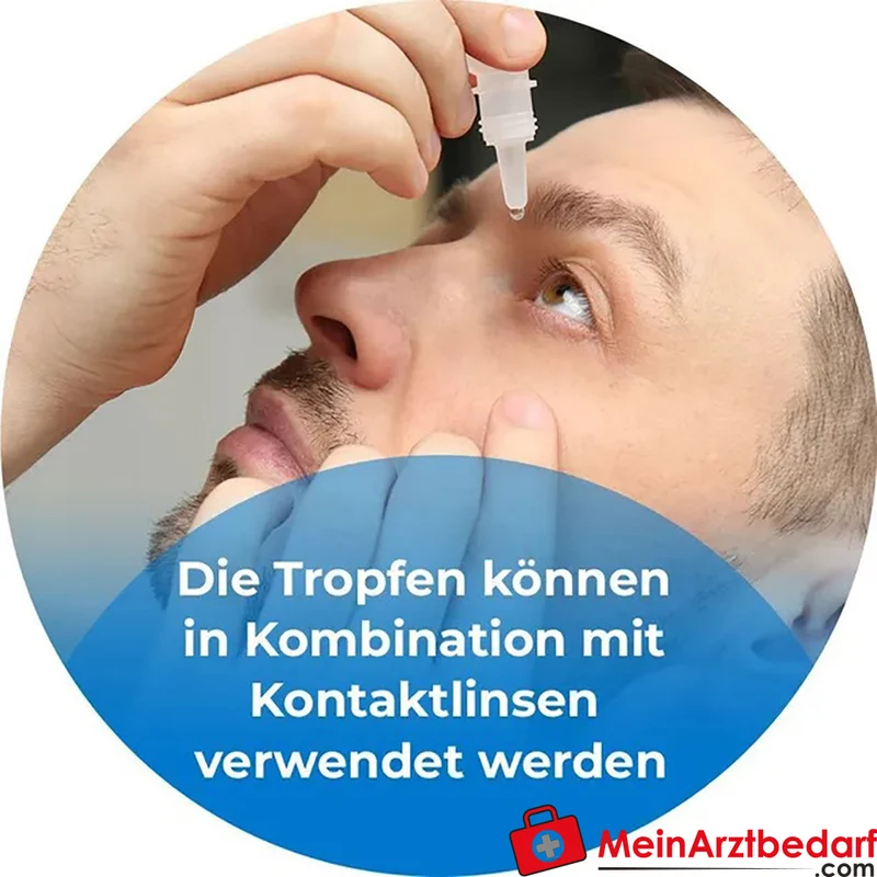 OCUTEARS HYDRO+ 4 mg quervernetzte Natriumhyaluronsäure Augentropfen 10 ml