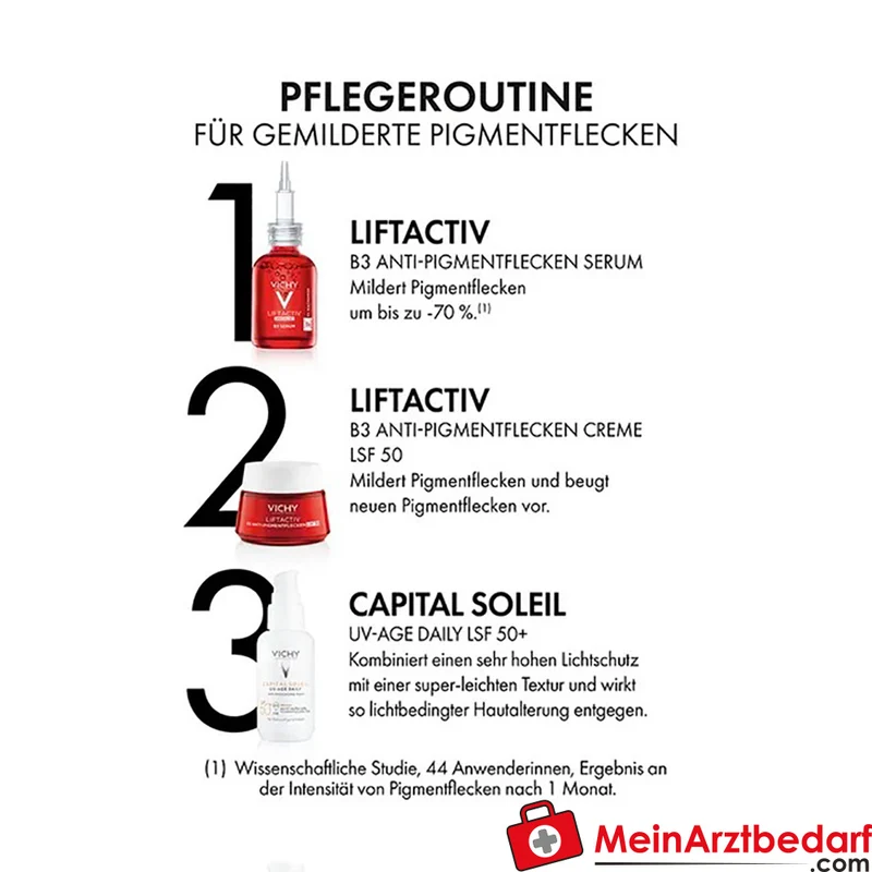 Vichy Liftactiv B3 Anti-Pigmentflecken Serum mit Niacinamid 30 ml