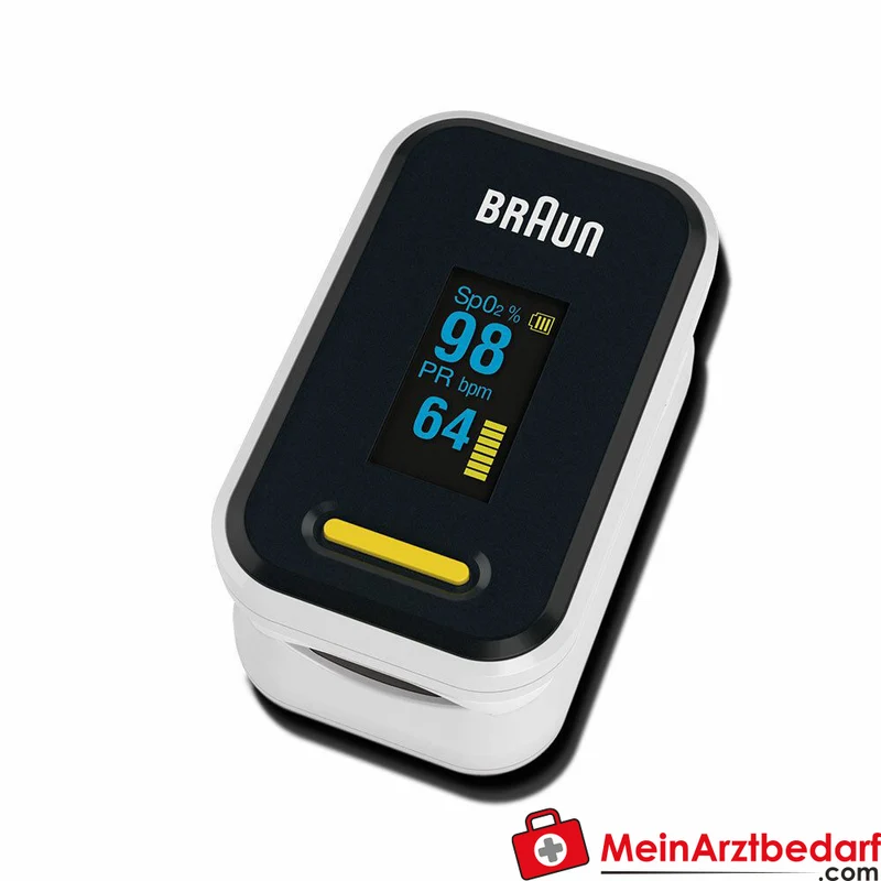 BRAUN Pulsoximeter 1 Finger-Pulsoximeter OLED-Display 1 St.