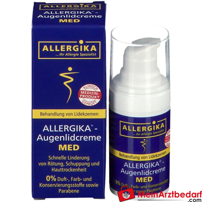ALLERGIKA Augenlidcreme MED 10% Glycerin lipophil 15 ml
