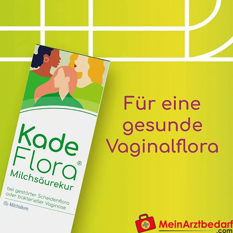 KadeFlora Milchsäurekur (S)-Milchsäure Vaginalgel 7 x 2,5 g