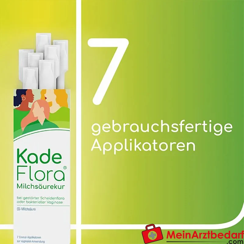 KadeFlora Milchsäurekur (S)-Milchsäure Vaginalgel 7 x 2,5 g