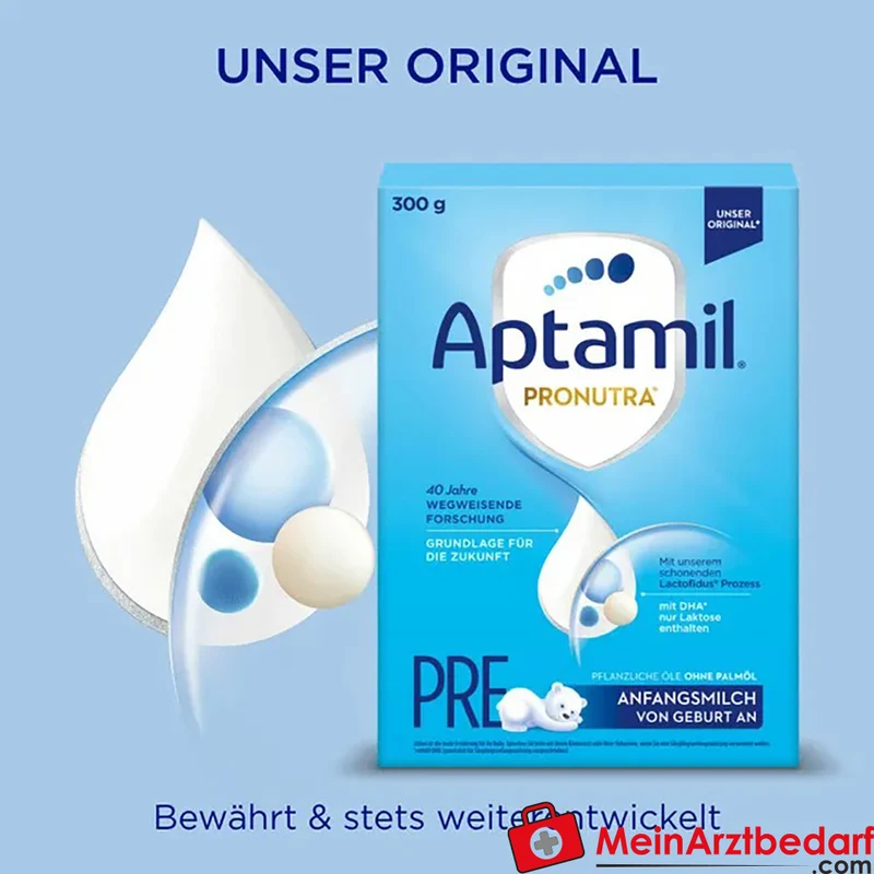 Aptamil Pronutra PRE Anfangsmilch Pulver von Geburt an 300 g