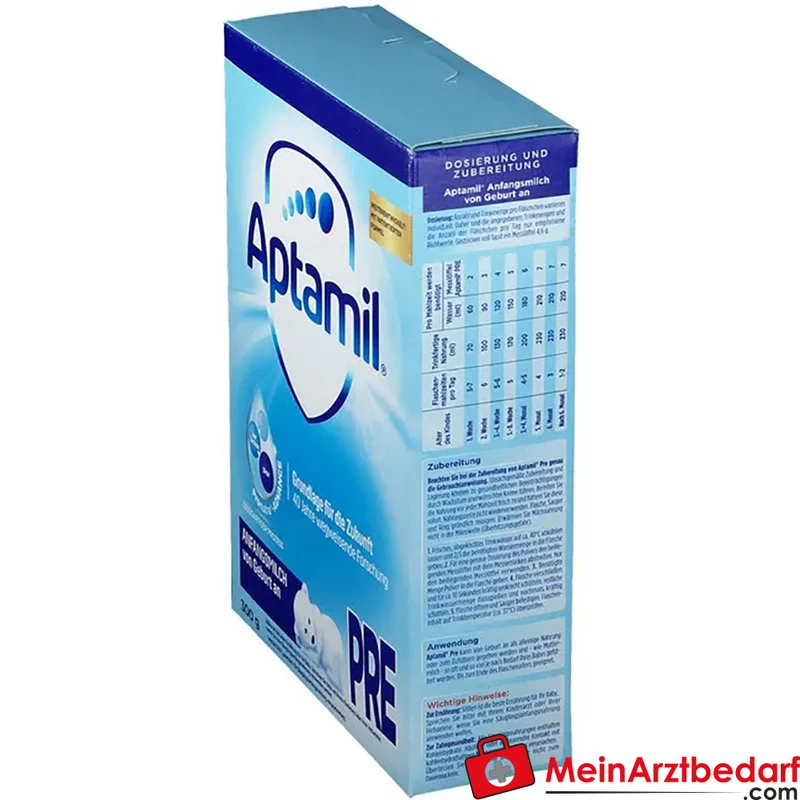 Aptamil Pronutra PRE Anfangsmilch Pulver von Geburt an 300 g