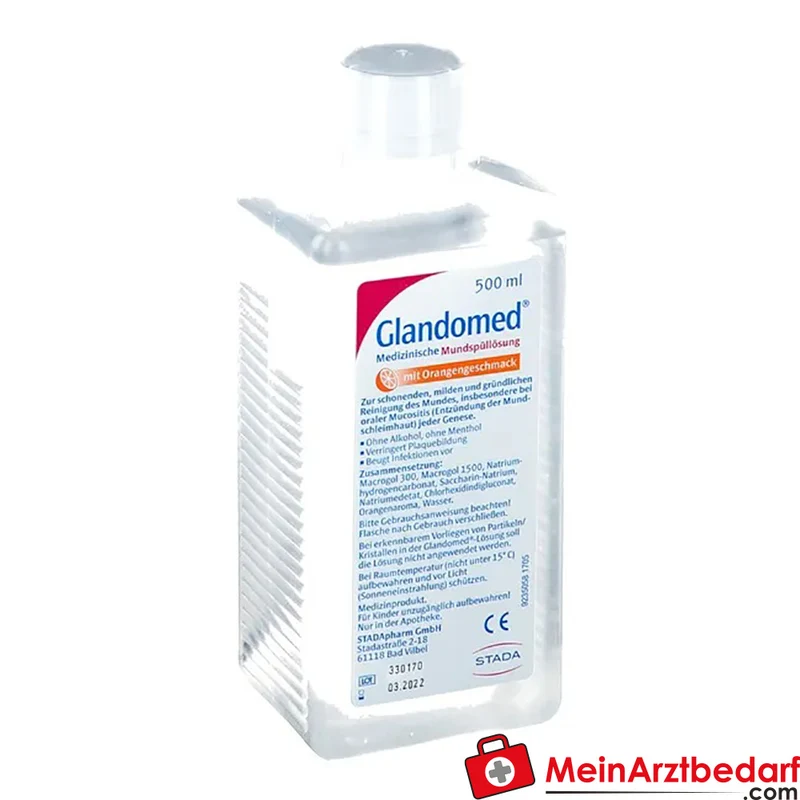 Glandomed Mundspüllösung Macrogol 300/1500 500 ml