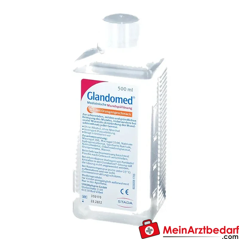 Glandomed Mundspüllösung Macrogol 300/1500 500 ml