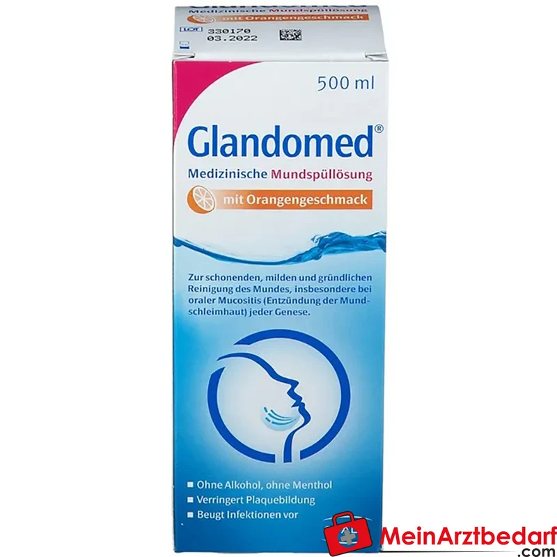 Glandomed Mundspüllösung Macrogol 300/1500 500 ml