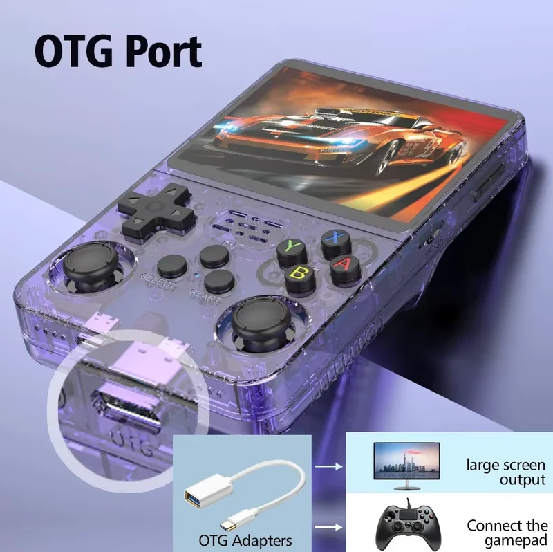 R36S Retro Spielkonsole - 128GB - Über 20 000 Spiele