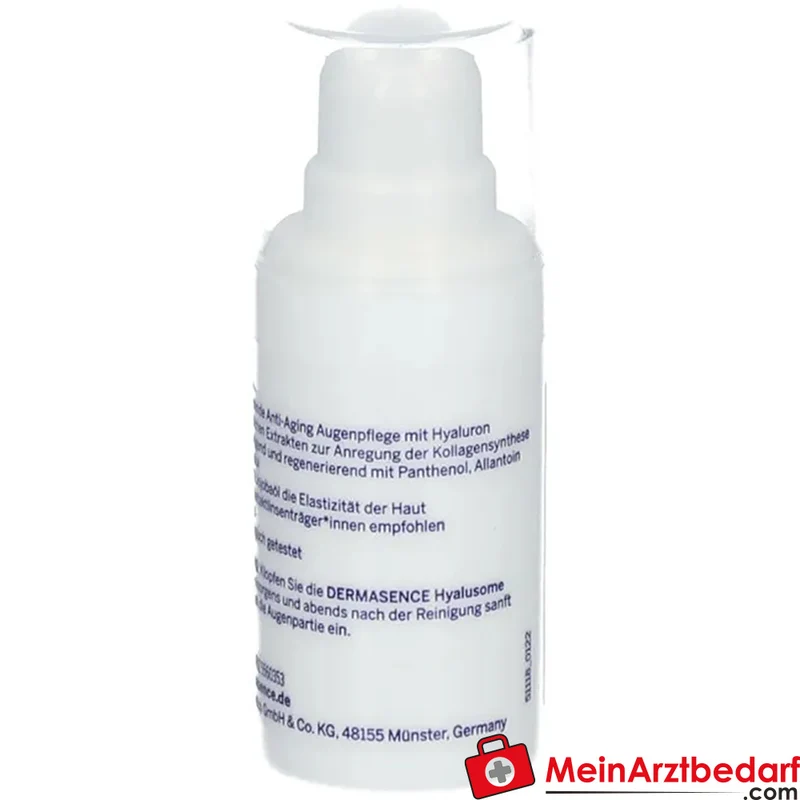DERMASENCE Hyalusome Augenpflege Hyaluronsäure Creme 15 ml