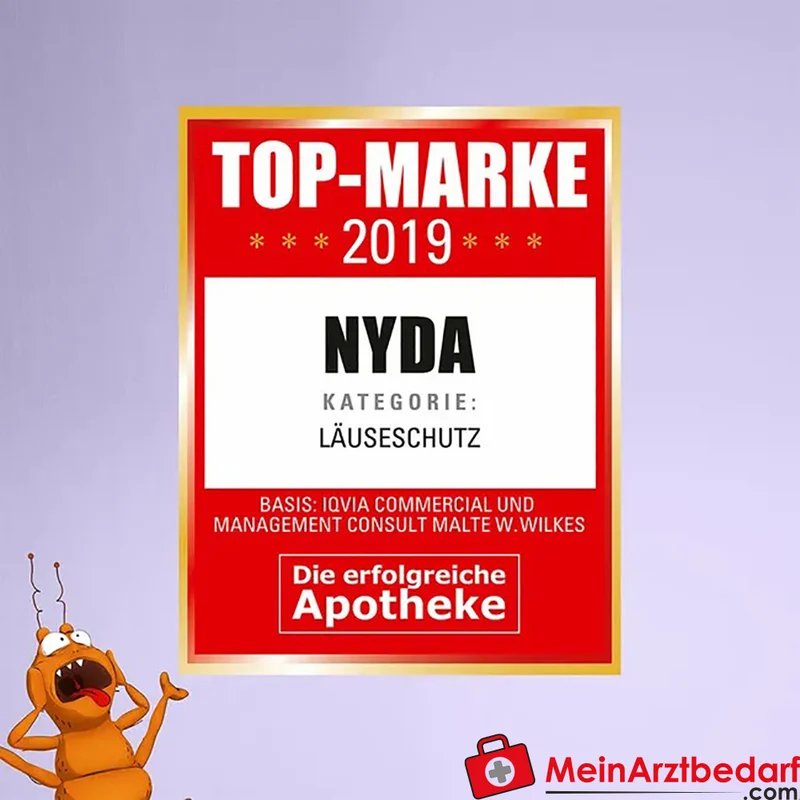 NYDA express Dimeticon Lösung 2 x 50 ml gegen Läuse und Nissen
