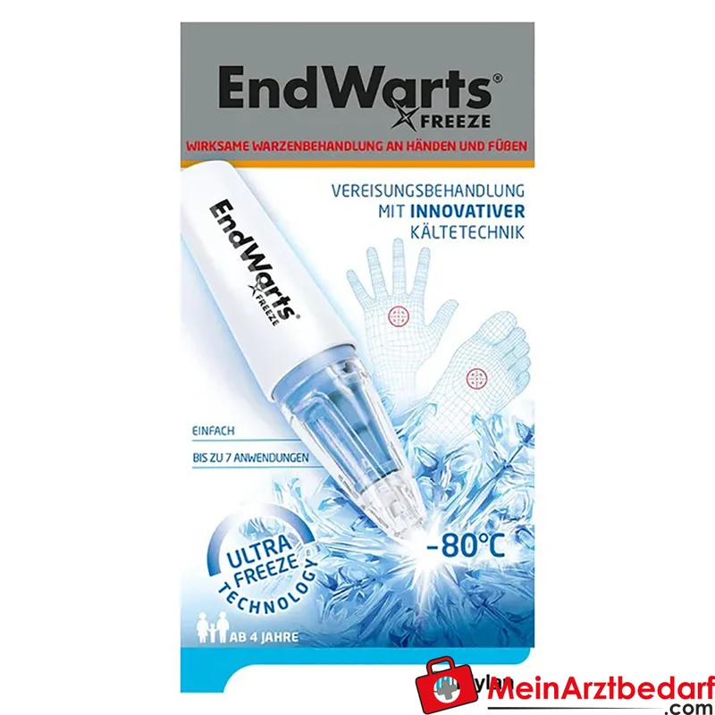 EndWarts FREEZE Vereisungsmittel Distickstoffmonoxid (N2O) 7,5 g