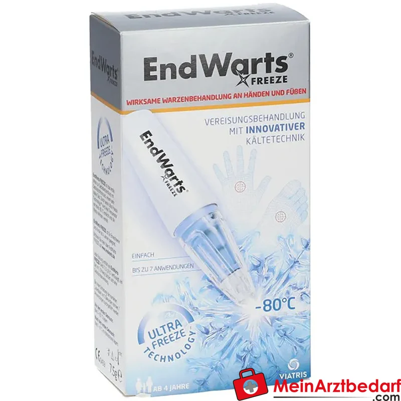 EndWarts FREEZE Vereisungsmittel Distickstoffmonoxid (N2O) 7,5 g