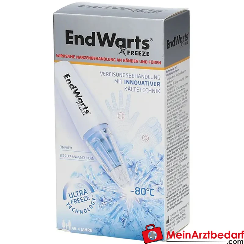 EndWarts FREEZE Vereisungsmittel Distickstoffmonoxid (N2O) 7,5 g