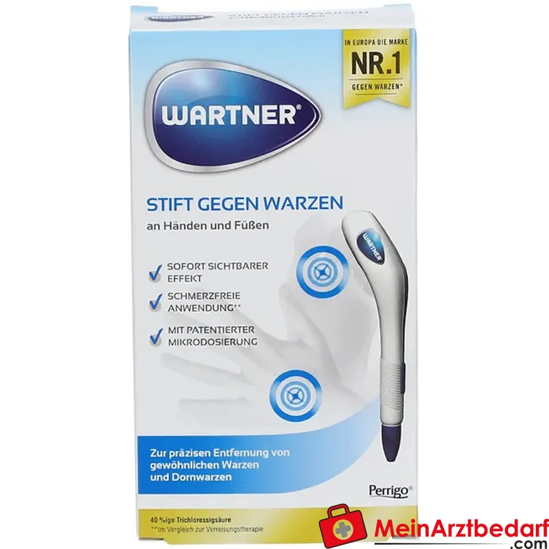 WARTNER Stift gegen Warzen 350 µl Trichloressigsäure 1 Stück