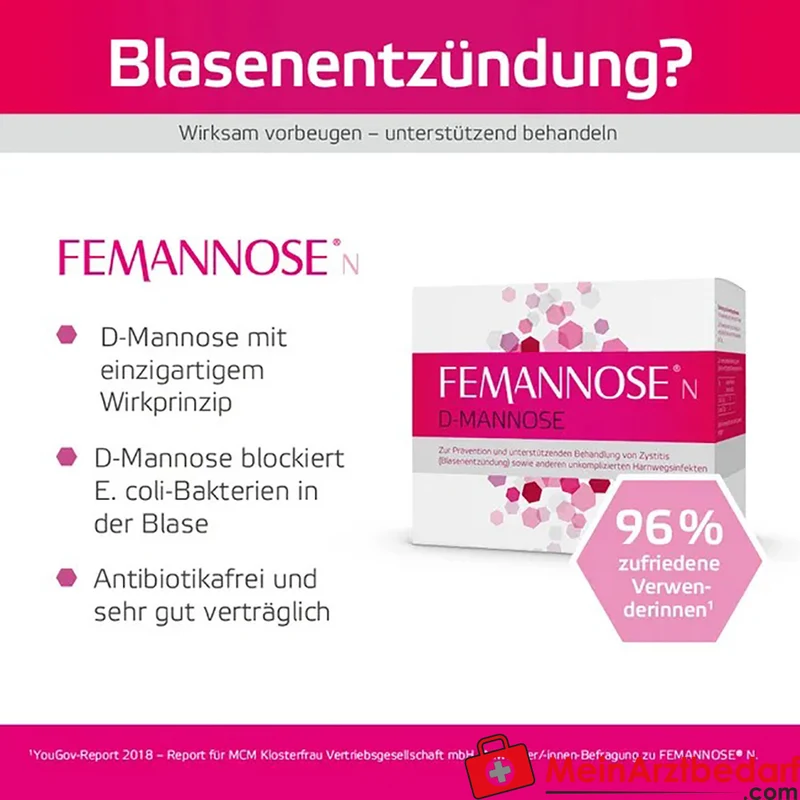 FEMANNOSE® N D-Mannose 2 g Beutel 14 Stück