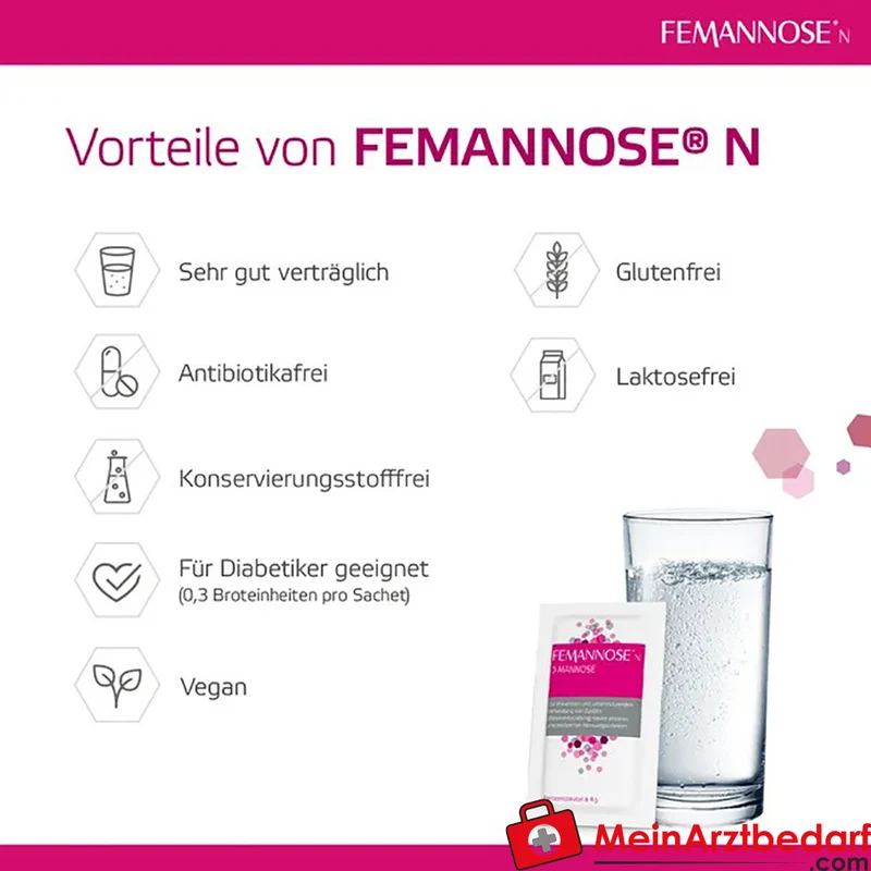 FEMANNOSE® N D-Mannose 2 g Beutel 14 Stück