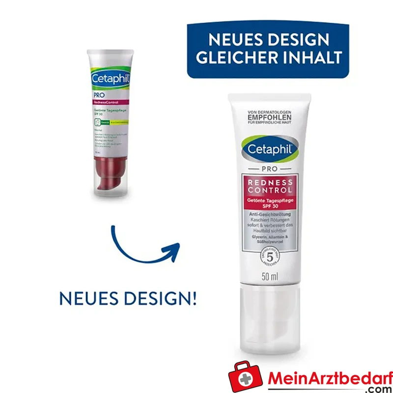 CETAPHIL PRO RednessControl getönte Tagespflege SPF 30 Creme 50 ml