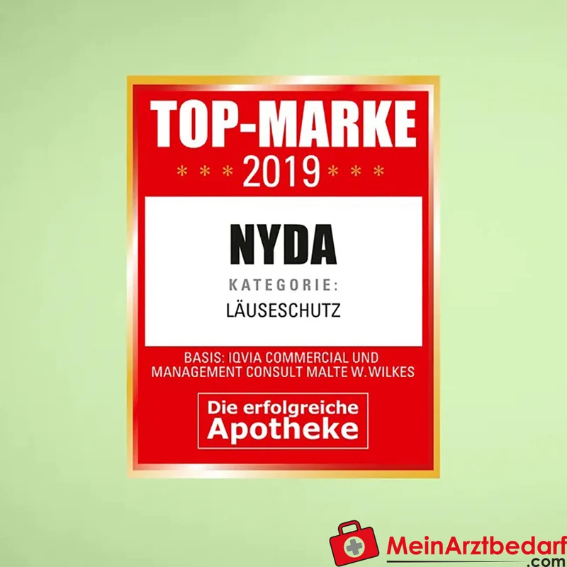 NYDA Läusespray mit 2‑Stufen-Dimeticon 50 ml