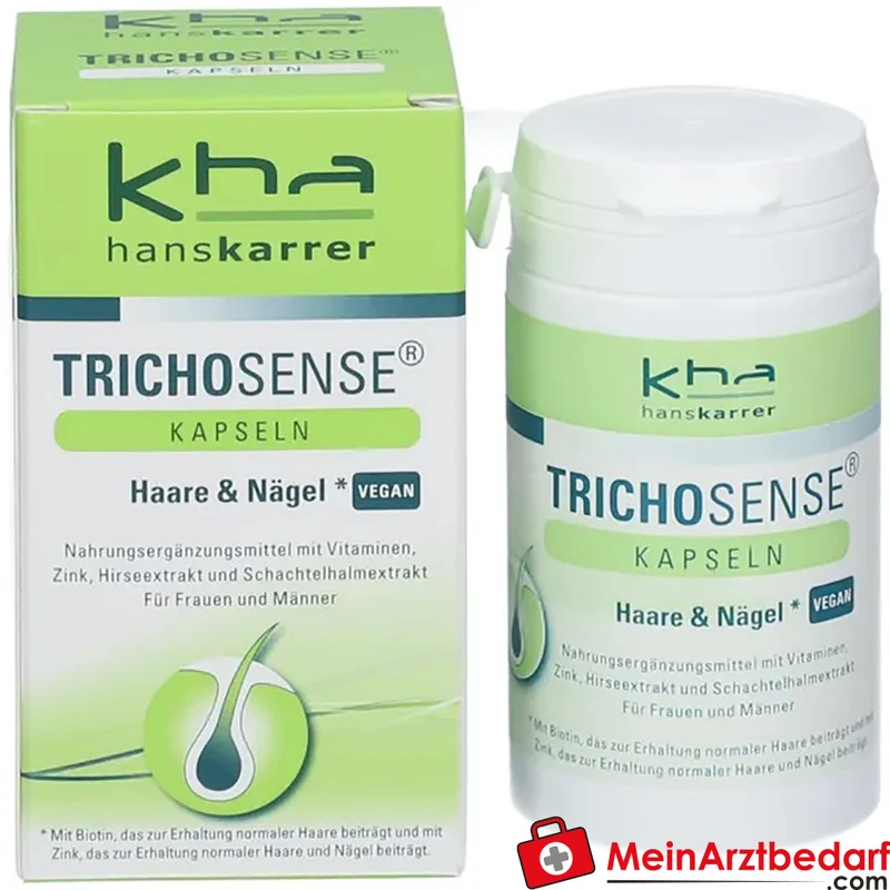 TRICHOSENSE Kapseln Schachtelhalm 250 mg Biotin Zink 60 Stück