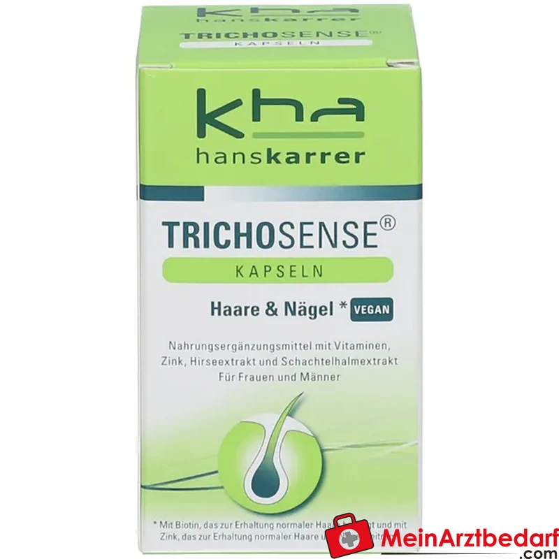 TRICHOSENSE Kapseln Schachtelhalm 250 mg Biotin Zink 60 Stück
