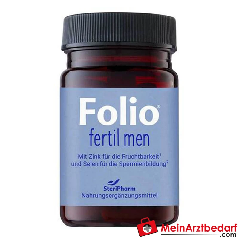 Folio® fertil men mit Zink, Selen & Folsäure Filmtabletten 30 St.