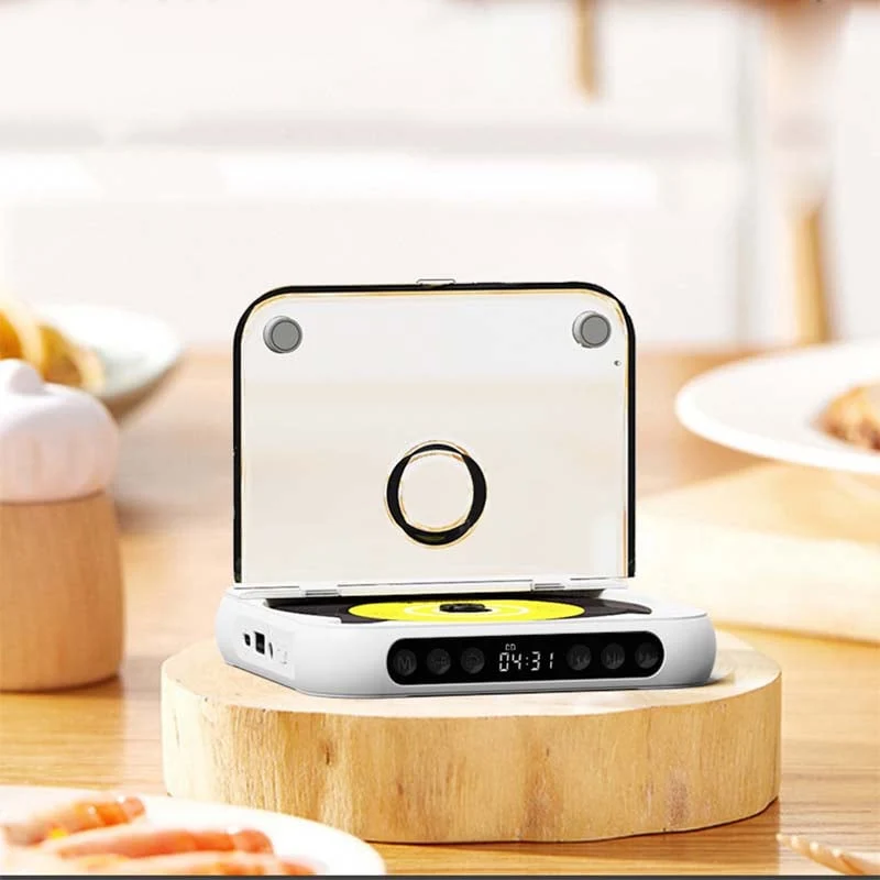 Tragbarer CD-Player - Bluetooth | Hi-Fi Sound | Mehrere Farben