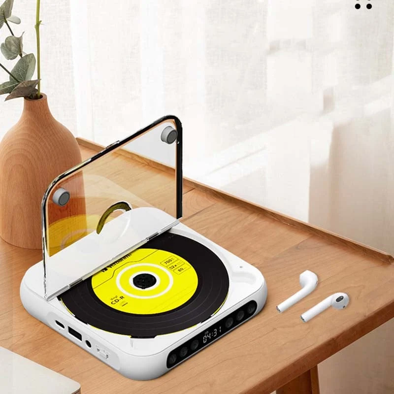 Tragbarer CD-Player - Bluetooth | Hi-Fi Sound | Mehrere Farben