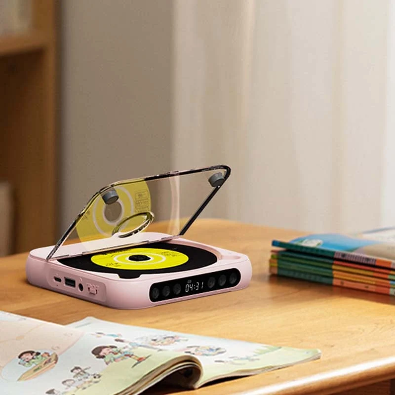 Tragbarer CD-Player - Bluetooth | Hi-Fi Sound | Mehrere Farben