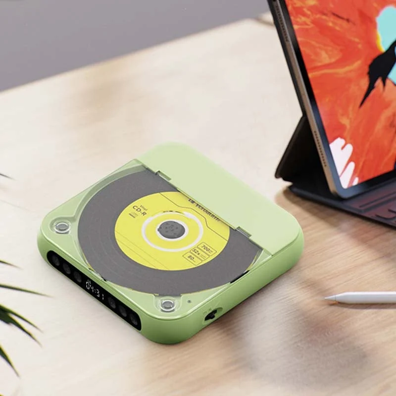 Tragbarer CD-Player - Bluetooth | Hi-Fi Sound | Mehrere Farben