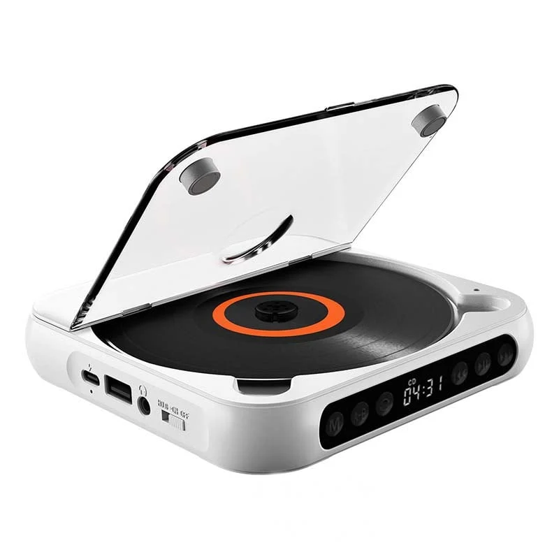 Tragbarer CD-Player - Bluetooth | Hi-Fi Sound | Mehrere Farben