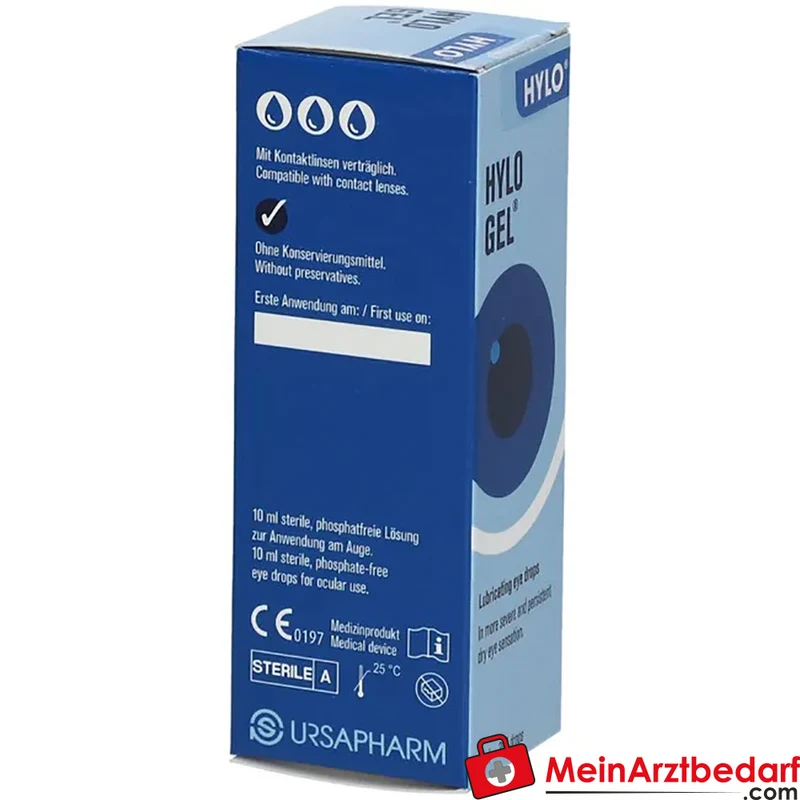 HYLO®-GEL 0,2 % Hyaluronsäure Augentropfen 10 ml