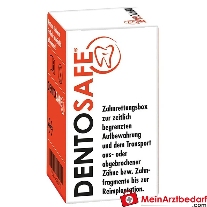 Dentosafe Zahnrettungsbox Medizinprodukt Einmalgebrauch 1 Stück