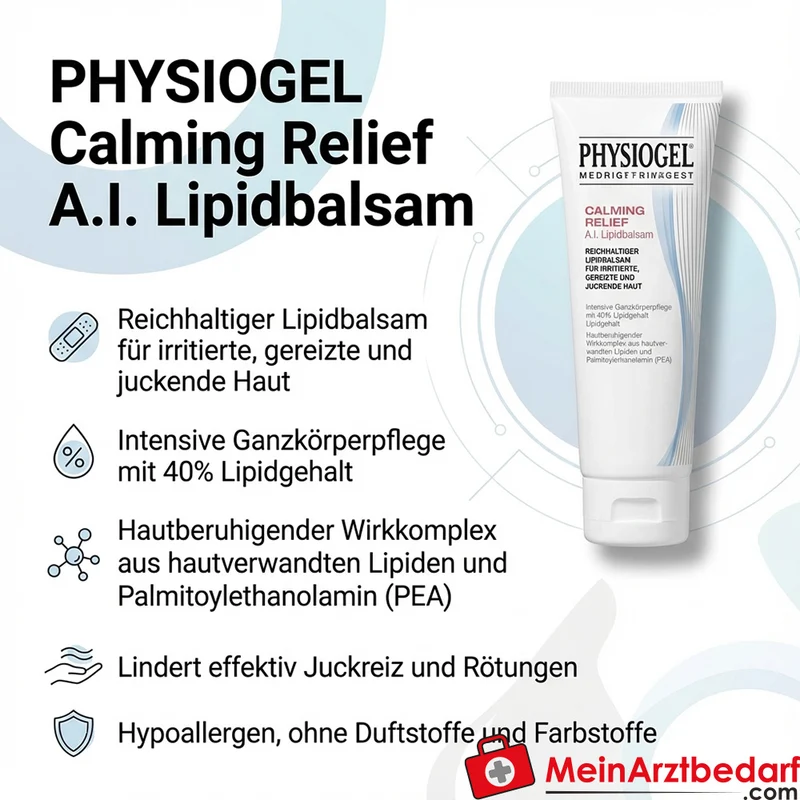 PHYSIOGEL Calming Relief A.I. Lipidbalsam 150 ml für reizempfindliche Haut