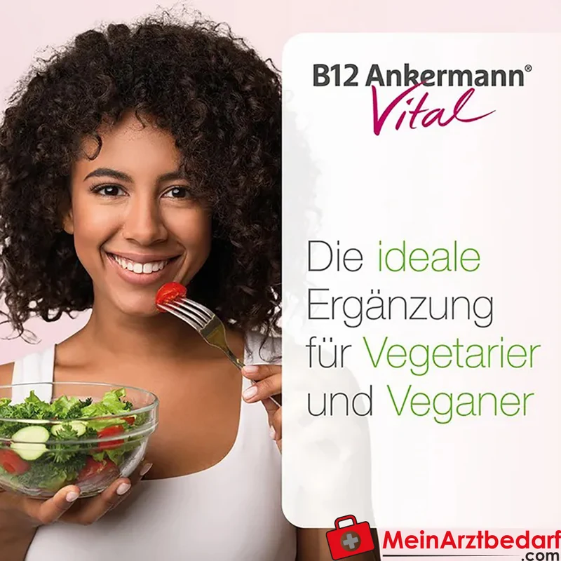 Ankermann B12 Vital 100 µg Methylcobalamin Tabletten 100 Stück