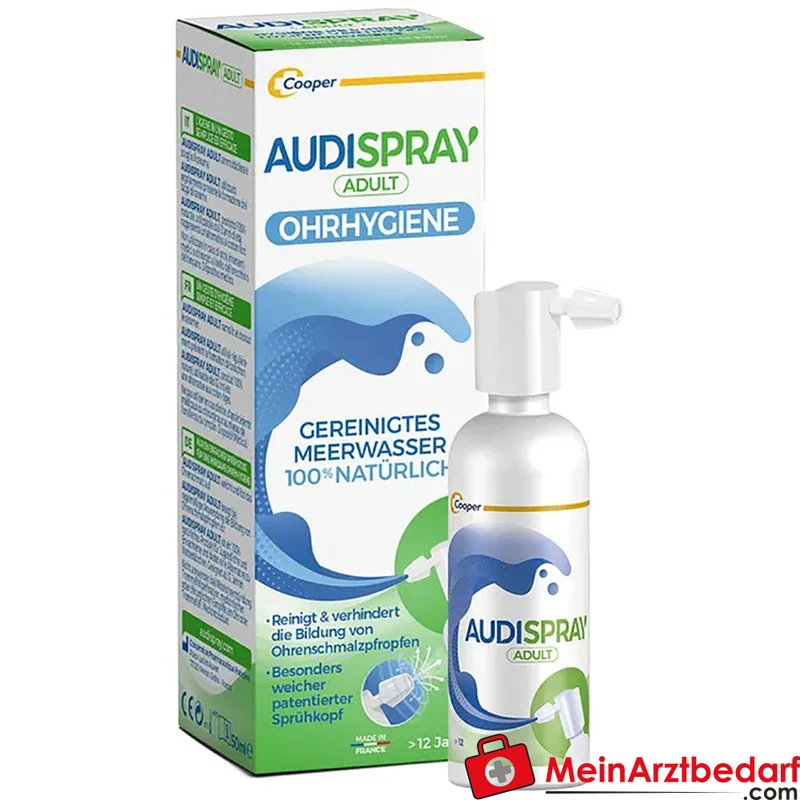 Audispray Adult Meerwasser 1000 mg Spray (hyperton) 50 ml Medizinprodukt