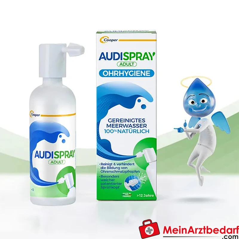 Audispray Adult Meerwasser 1000 mg Spray (hyperton) 50 ml Medizinprodukt