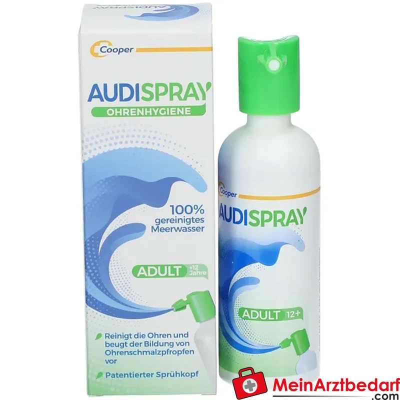 Audispray Adult Meerwasser 1000 mg Spray (hyperton) 50 ml Medizinprodukt