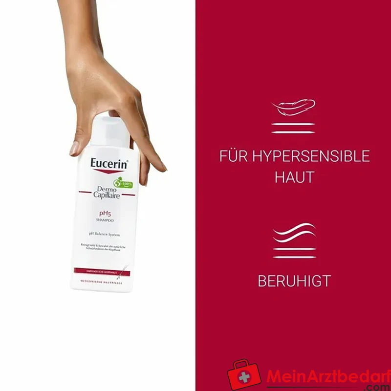 Eucerin DermoCapillaire pH5 Shampoo für empfindliche Kopfhaut 250 ml