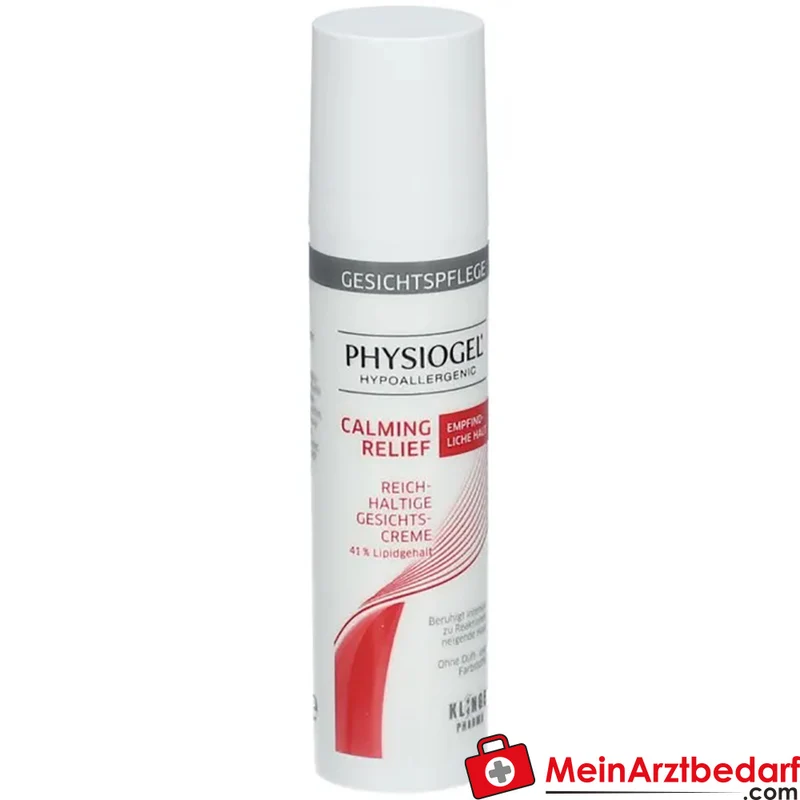 PHYSIOGEL Calming Relief Reichhaltige Gesichtscreme 40 ml für trockene, empfindliche Haut